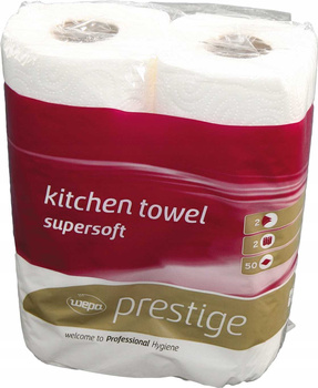 Wepa Prestige White Paper Towel - 2 role