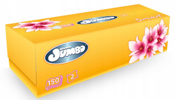 Krabica s viacúčelovými utierkami 150 ks. JUMBO SMART 2W - 1 op.