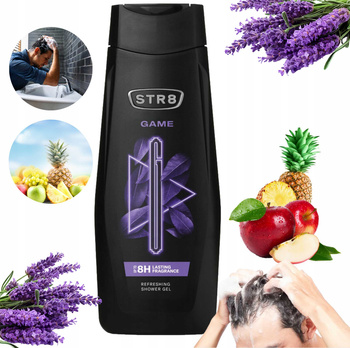 STR8 Sprchový gél 400ml Hra